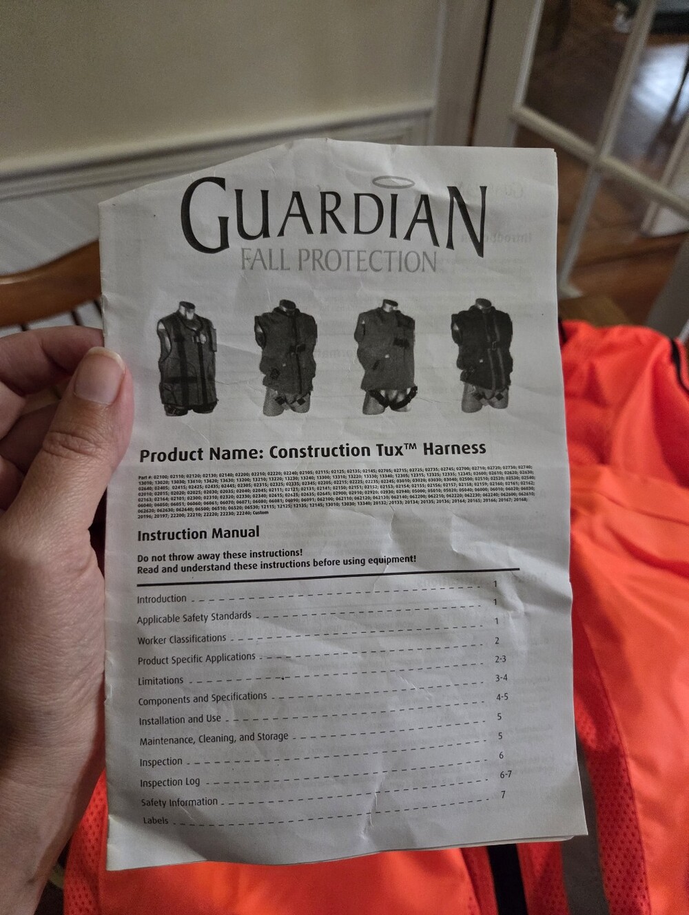 Fall Protection Vest - Picture 4 of 5